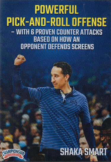 Powerful Pick & Roll Offense w/ Counter Attacks by Shaka Smart Instructional Basketball Coaching Video